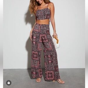 NWT! Vici Bohemian Wide Leg Pants